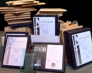 Boxes of awards image